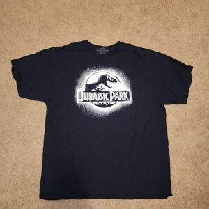 Jurassic Park Black T-Shirt